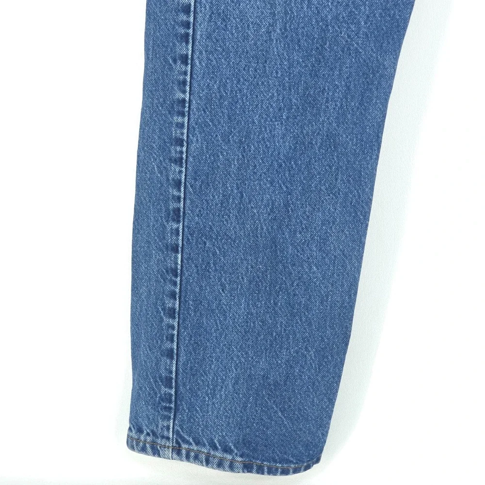 Levi's 505 Orange Tab Jeans Men's 36x32 Classic Medium Wash Vintage 90s Whiskers